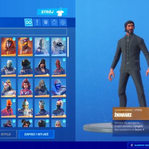 KONTO FORTNITE SKIN IKONIK GALAXY SKULL