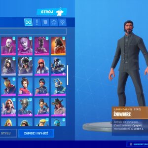 KONTO FORTNITE SKIN IKONIK GALAXY SKULL